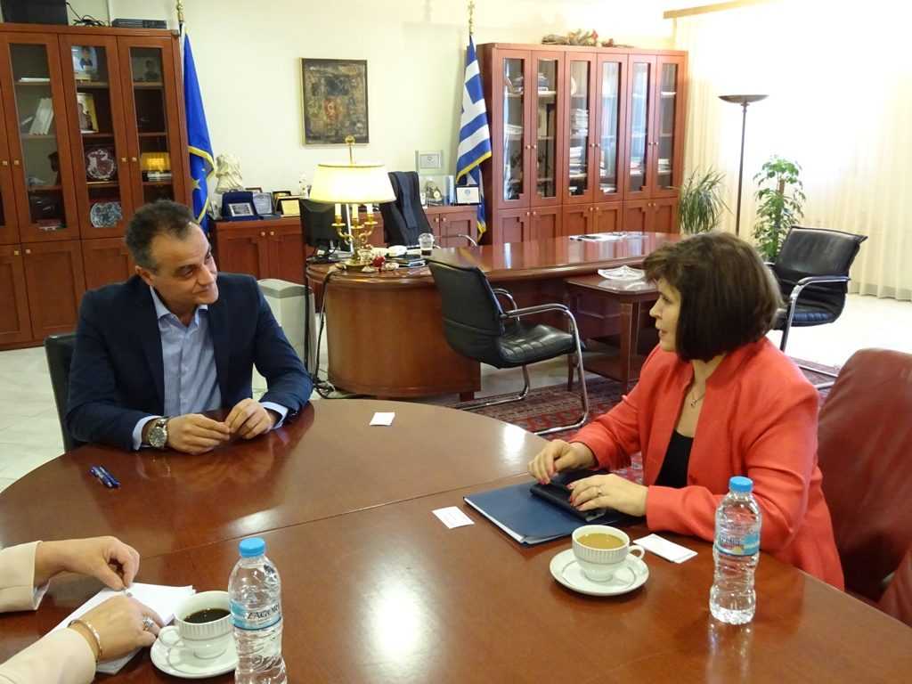 Eordaialive.com - Τα Νέα της Πτολεμαΐδας, Εορδαίας, Κοζάνης Τον Περιφερειάρχη Δυτικής Μακεδονίας επισκέφθηκε η Πρέσβειρα της Σλοβακίας