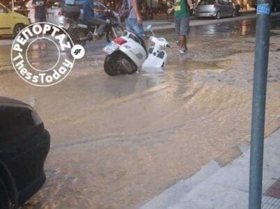 Eordaialive.com - Τα Νέα της Πτολεμαΐδας, Εορδαίας, Κοζάνης Θεσσαλονίκη: Ποτάμι η Αγ. Δημητρίου -Οδηγός μηχανής έκανε «βουτιά» σε λακκούβα [εικόνα & βίντεο]